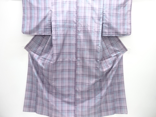 JAPANESE KIMONO / HITOE KIMONO / WOVEN GRID 